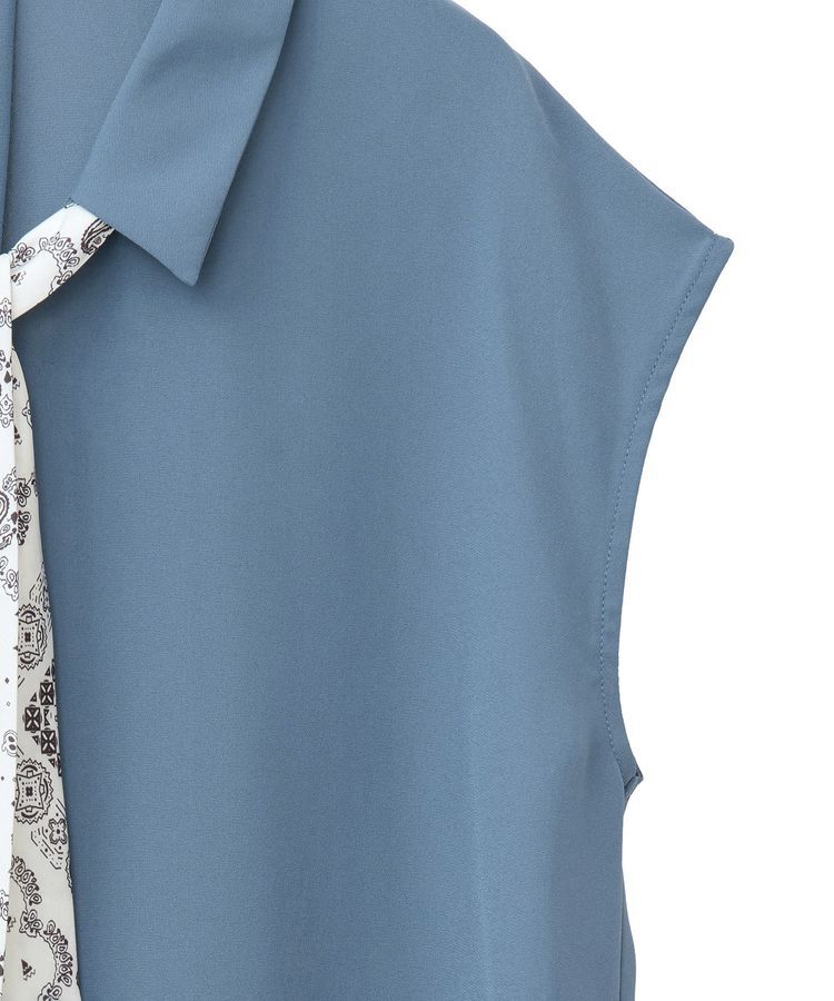 YECCA VECCA「スカーフ付きブラウス」|シャツ・ブラウス|