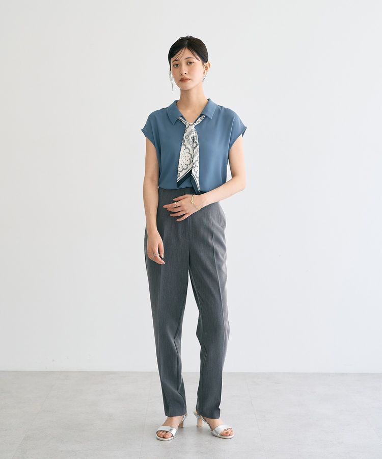 YECCA VECCA「スカーフ付きブラウス」|シャツ・ブラウス|