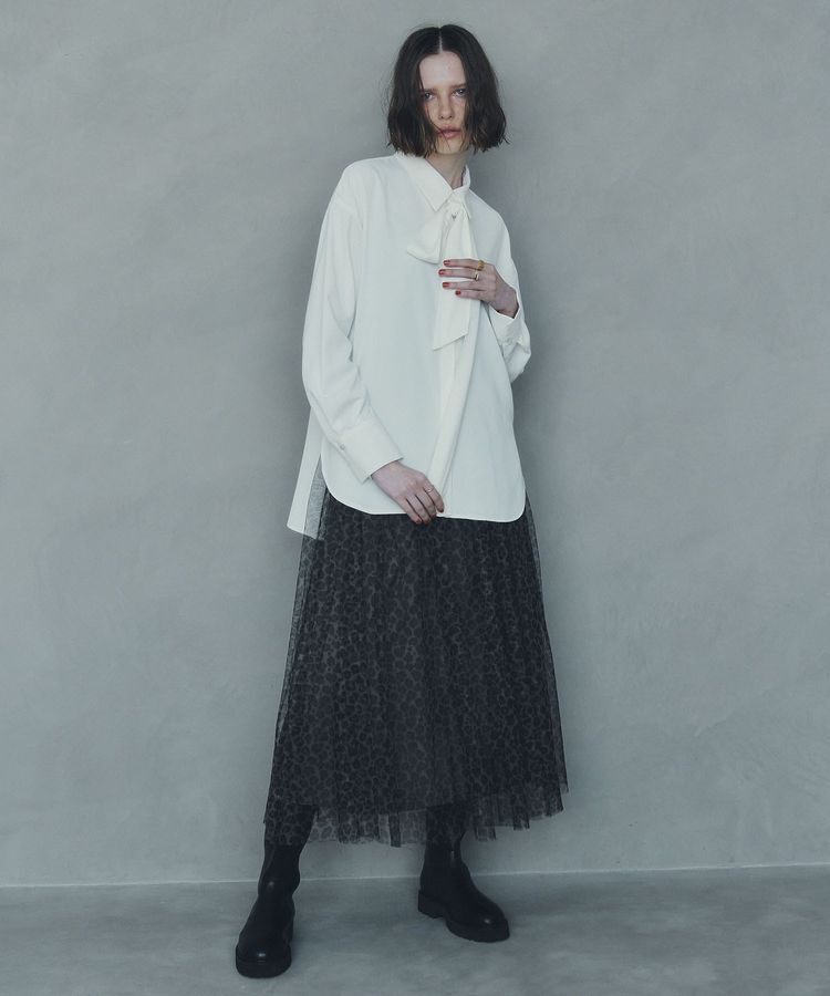 YECCA VECCA「2wayボウタイシャツ」|シャツ・ブラウス|