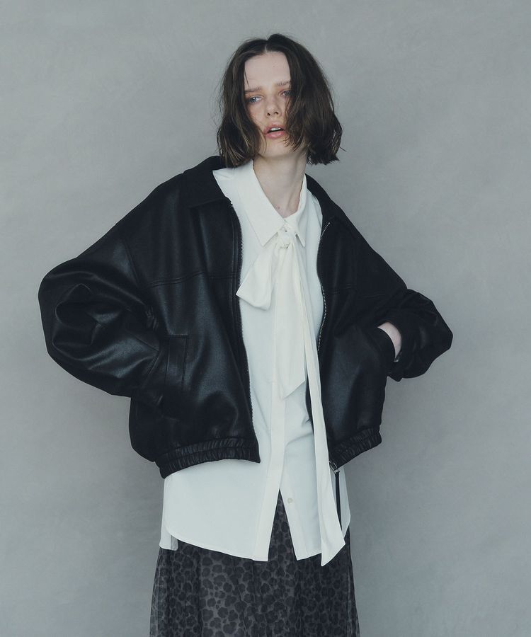 YECCA VECCA「2wayボウタイシャツ」|シャツ・ブラウス|