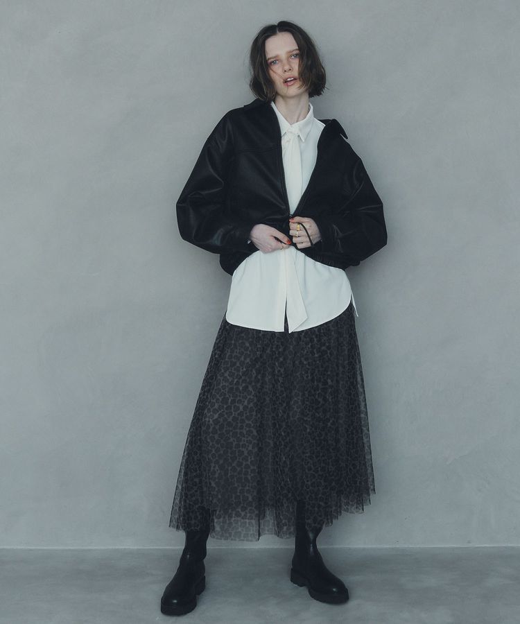 YECCA VECCA「2wayボウタイシャツ」|シャツ・ブラウス|