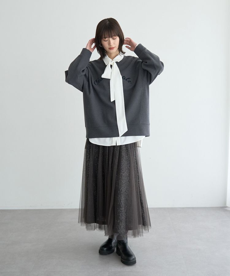 YECCA VECCA「2wayボウタイシャツ」|シャツ・ブラウス|