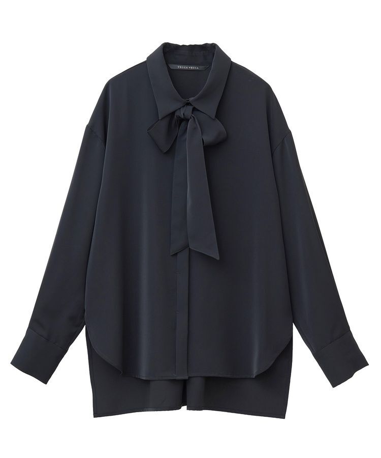 YECCA VECCA「2wayボウタイシャツ」|シャツ・ブラウス|