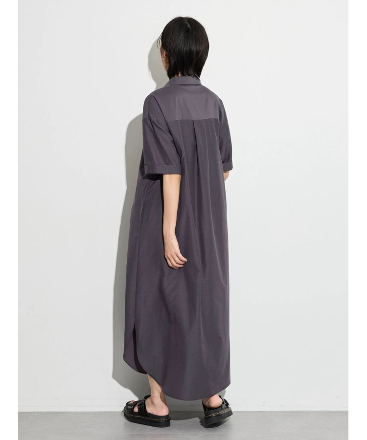 GARAGE OF GOOD CLOTHING「ハーフスリーブロングワンピース」|ワンピース|