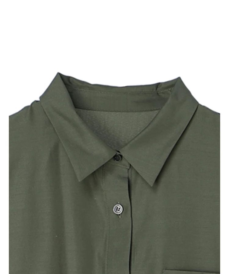 GARAGE OF GOOD CLOTHING「ハーフスリーブロングワンピース」|ワンピース|