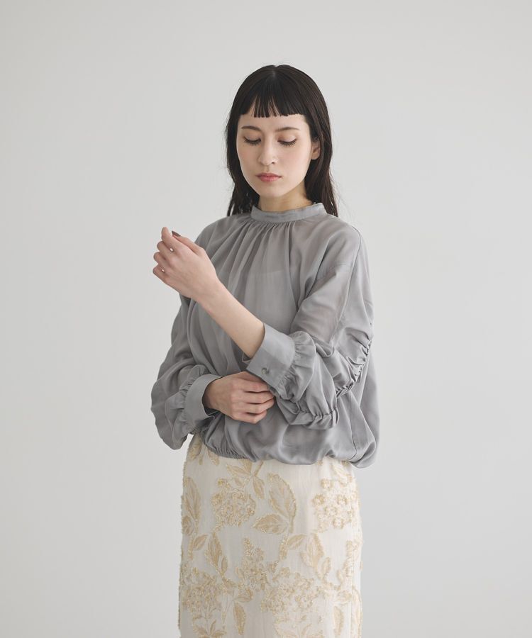 GARAGE OF GOOD CLOTHING「バックシャーリングプルオーバー」|シャツ・ブラウス|Light Gray