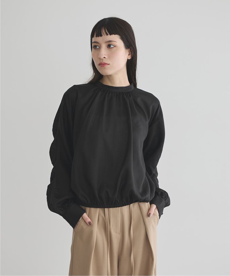 GARAGE OF GOOD CLOTHING「バックシャーリングプルオーバー」|シャツ・ブラウス|Black