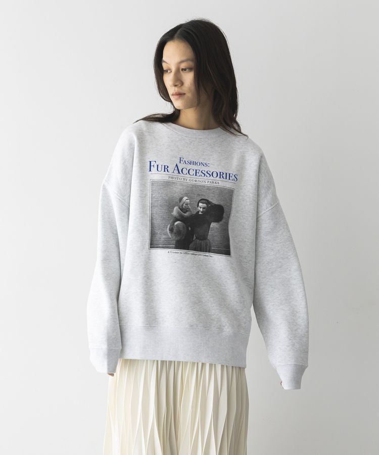 GARAGE OF GOOD CLOTHING「【GOOD ROCK SPEED】LIFE FASHIONS プリントスウェット」|スウェット・ジャージ|Gray Mixture