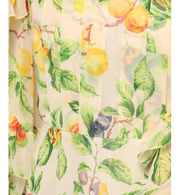 LOULOU WILLOUGHBY「【LOULOU WILLOUGHBY】RATTTIフルーツワンピース」|ワンピース|