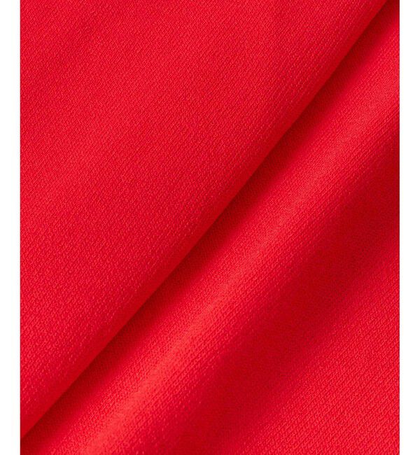 allureville「スタンドフリルネックフレンチプルオーバー」|ニット・セーター|