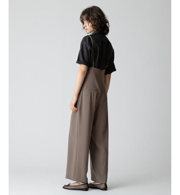 allureville「ハイウエストサロペットパンツ」|オールインワン|