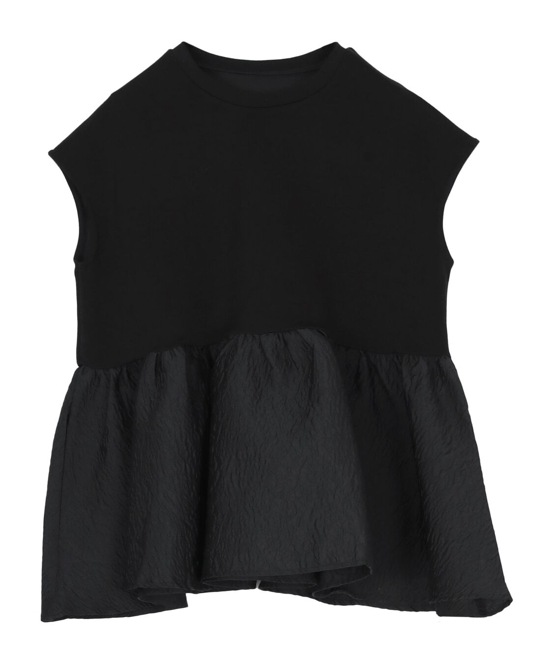 titivate「シアージャガードドッキングトップス」|Tシャツ・カットソー|