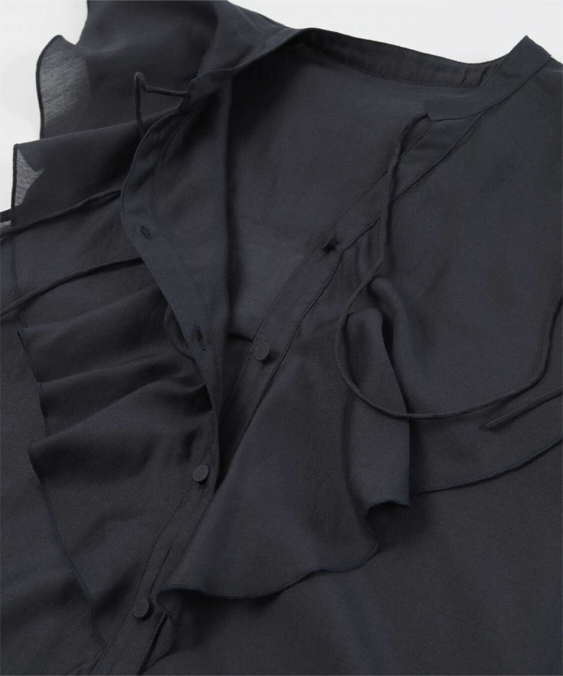 ur's「ラッフルデザインフレンチスリーブブラウス」|シャツ・ブラウス|