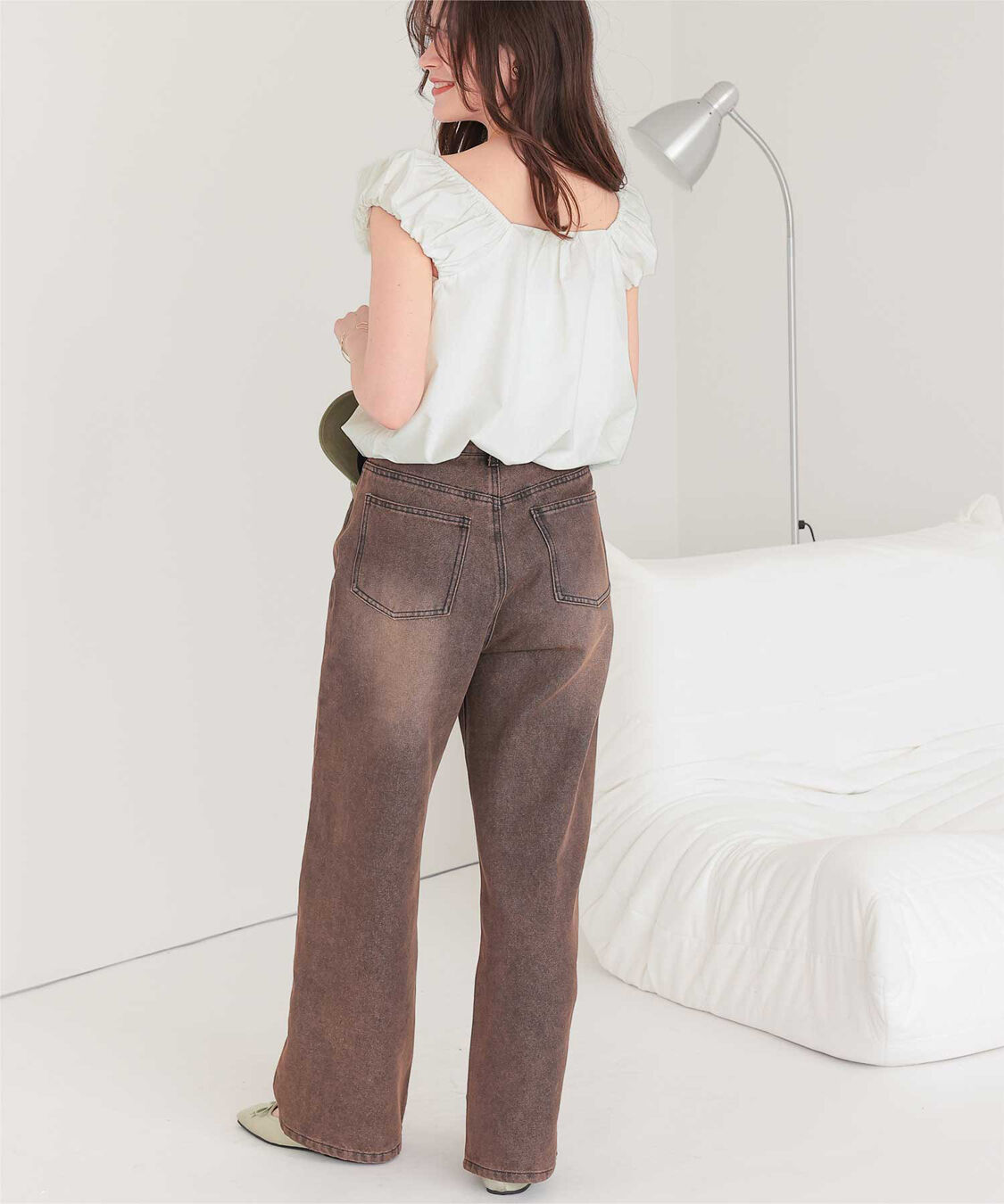 titivate「クロップドバルーンシルエットトップス」|シャツ・ブラウス|