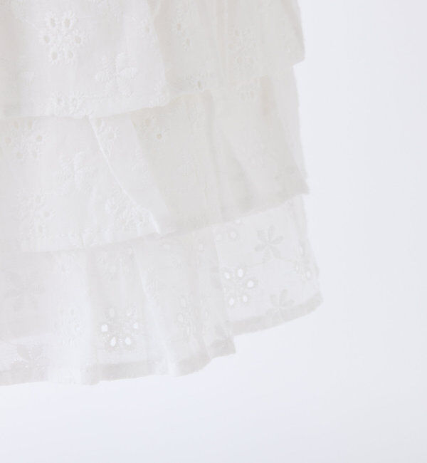  「ティアードフリルミニスカート」|スカート|