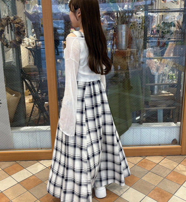  「【AYANO企画】カーデセットワンピース」|ワンピース|