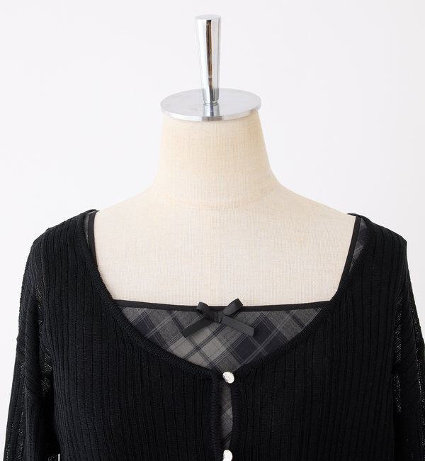  「【AYANO企画】カーデセットワンピース」|ワンピース|