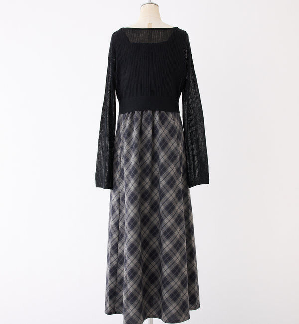  「【AYANO企画】カーデセットワンピース」|ワンピース|