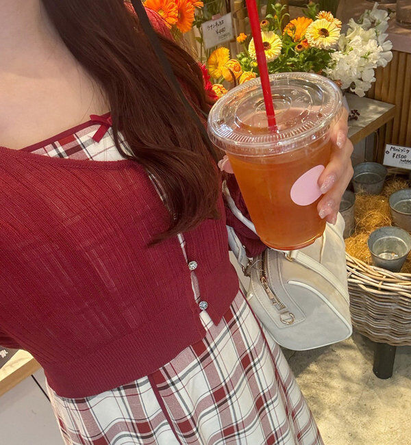  「【AYANO企画】カーデセットワンピース」|ワンピース|