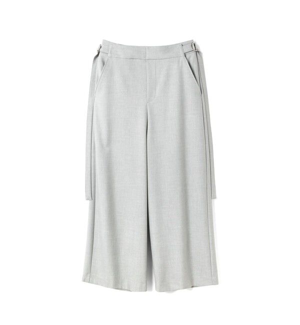 mizuiro ind「mizuiro ind サイドバックルパンツ」|その他|ライトグレー