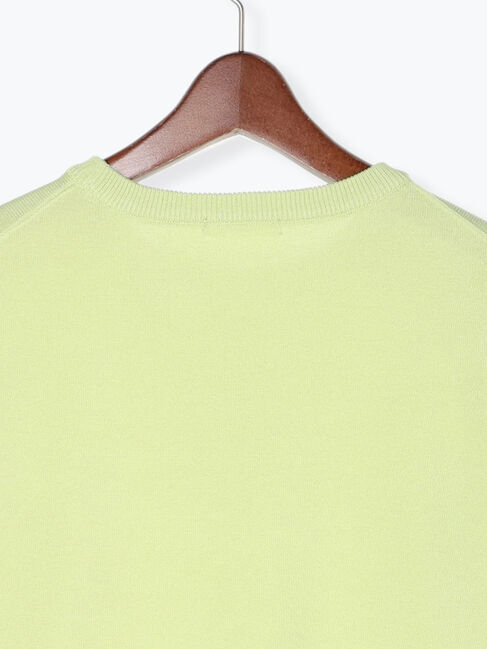 Te chichi「ハイゲージベーシックロゴプルオーバー」|ニット・セーター|