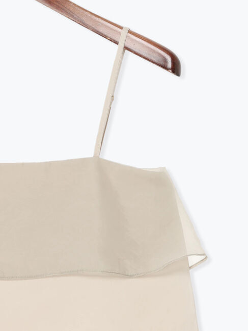 Te chichi「オーガンジー&サテンキャミブラウス」|シャツ・ブラウス|