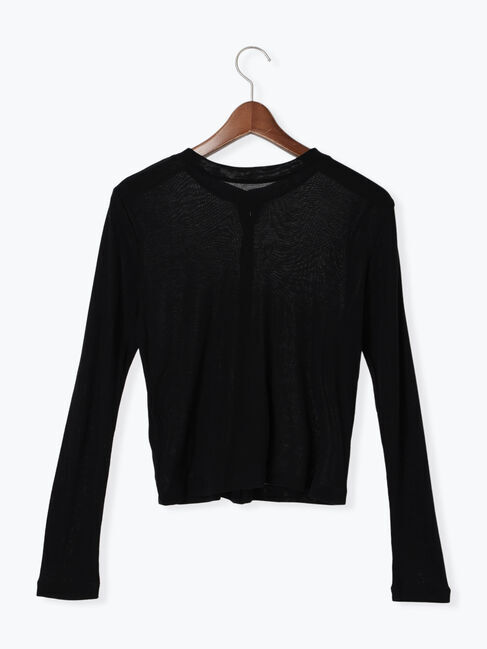 Te chichi「ウールブレンドエアー天竺2WAYトップス（アンサンブル可）」|Tシャツ・カットソー|