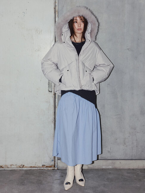 Te chichi「【宮本茉由着用】フードショートダウンジャケット」|その他|