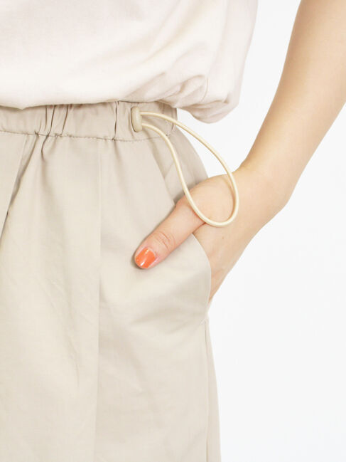 Samansa Mos2「ドローコードデザインワイドパンツ」|その他|