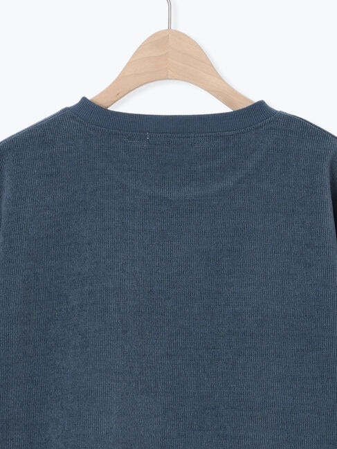 SM2「スウェードライク布帛切替プルオーバー」|Tシャツ・カットソー|