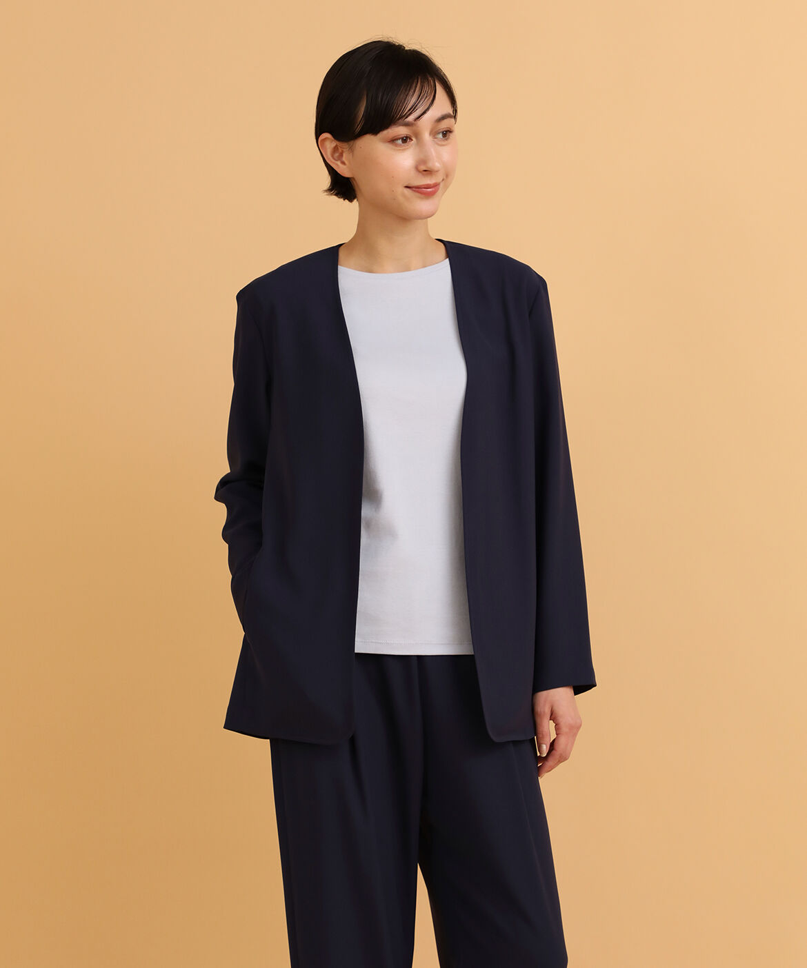 I.T.'S international「ノーカラージャケット」|ノーカラージャケット|