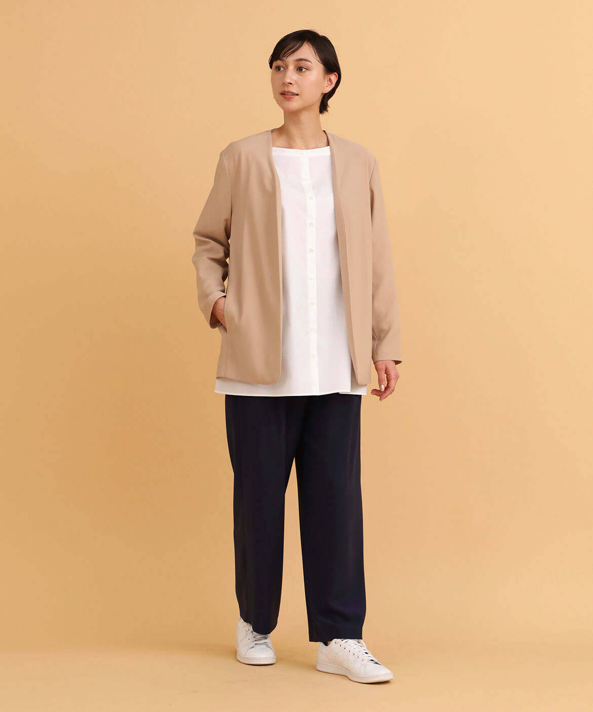 I.T.'S international「ノーカラージャケット」|ノーカラージャケット|