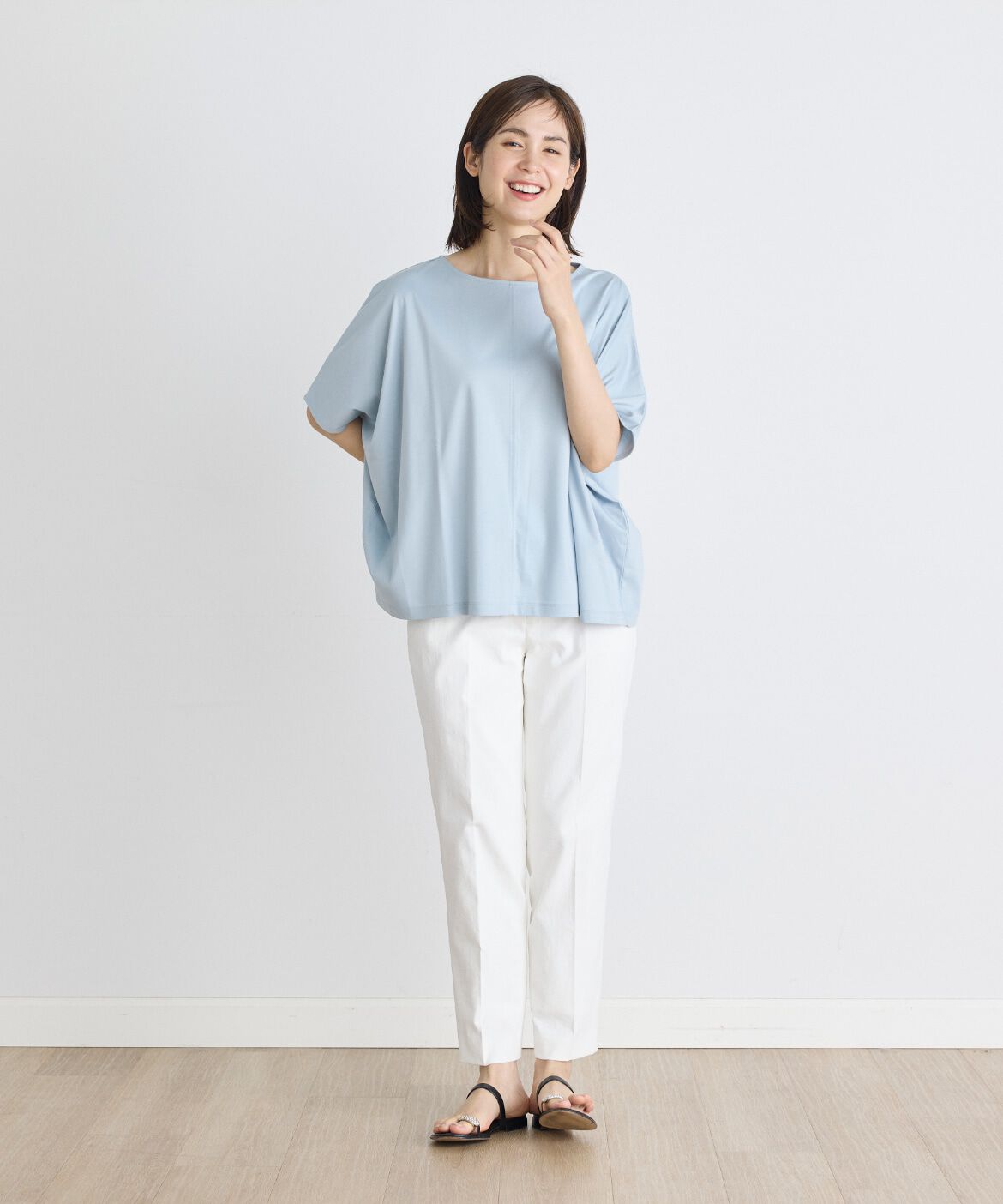 7-IDconcept.「ビッグシルエットカットソー《SUPER COOL TOUCH COTTON》 」|Tシャツ・カットソー|