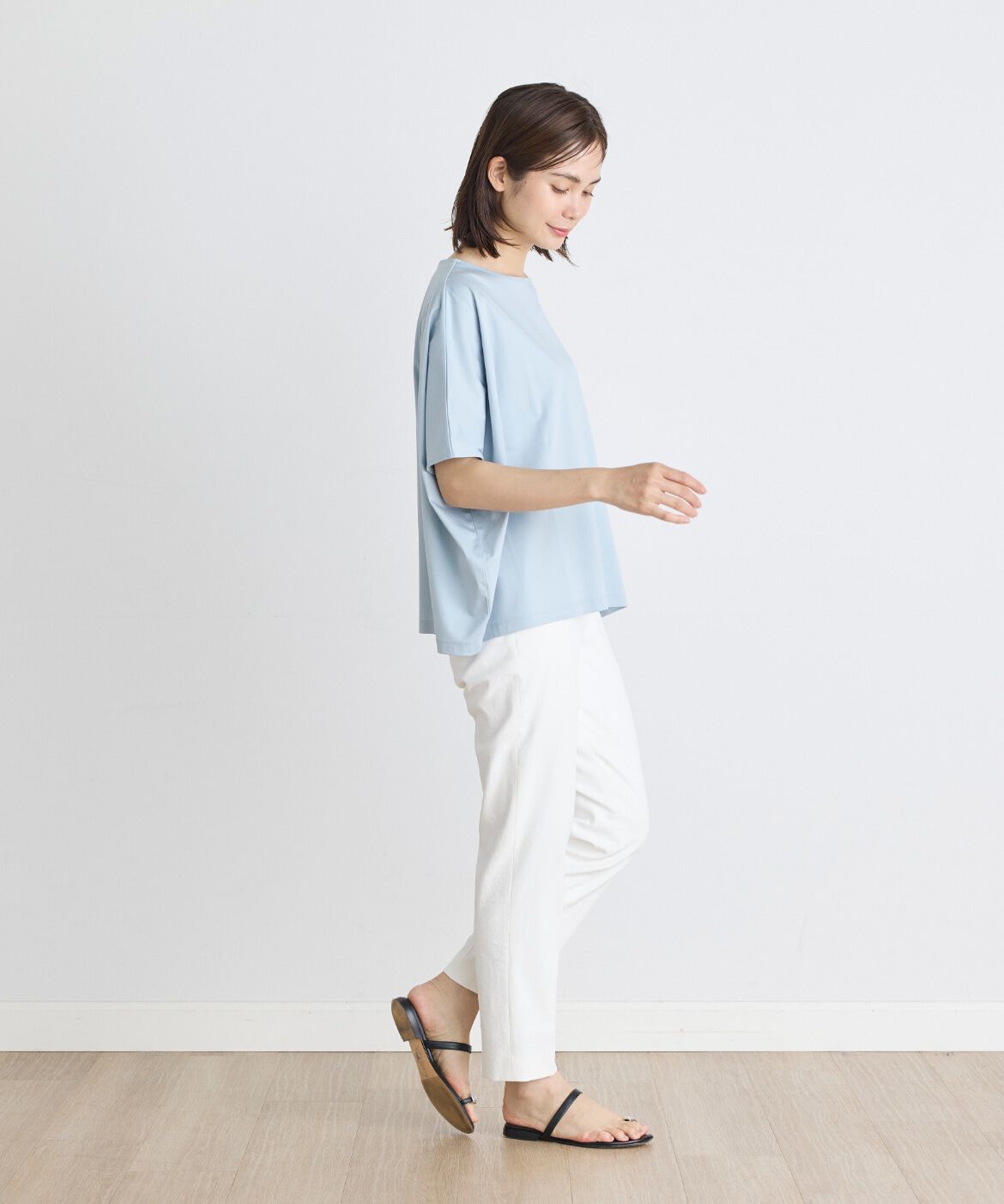 7-IDconcept.「ビッグシルエットカットソー《SUPER COOL TOUCH COTTON》 」|Tシャツ・カットソー|