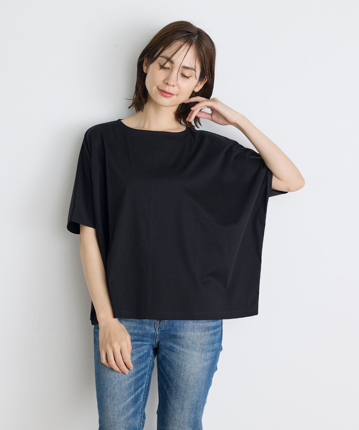 7-IDconcept.「ビッグシルエットカットソー《SUPER COOL TOUCH COTTON》 」|Tシャツ・カットソー|