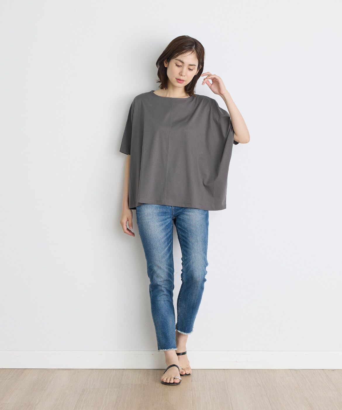 7-IDconcept.「ビッグシルエットカットソー《SUPER COOL TOUCH COTTON》 」|Tシャツ・カットソー|