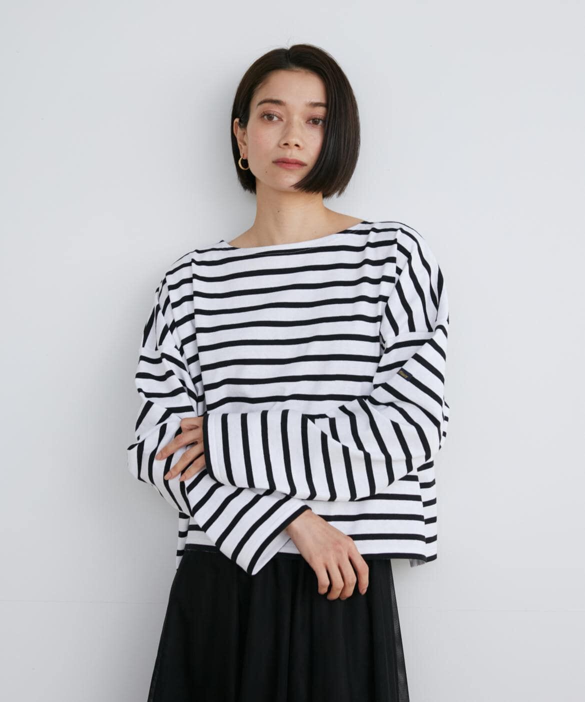 INED「《SUPERIOR CLOSET》PETIT COPAIN COURT別注ボーダーTシャツ《Le minor》」|シャツ・ブラウス|