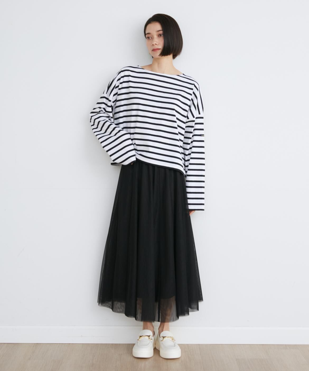 INED「《SUPERIOR CLOSET》PETIT COPAIN COURT別注ボーダーTシャツ《Le minor》」|シャツ・ブラウス|