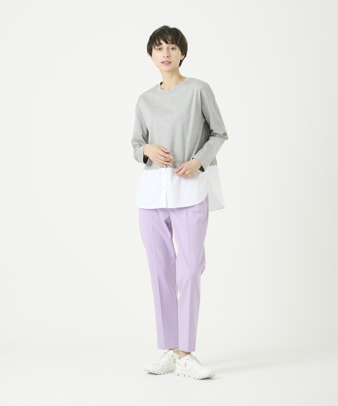 DAY by DAY it&rsquo;s international「シャツレイヤード風カットソー」|Tシャツ・カットソー|