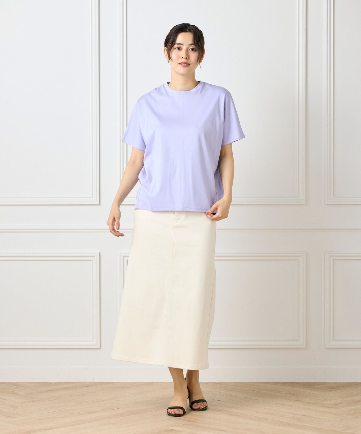 I.T.'S international「ドルマンスリーブクルーネックTシャツ」|Tシャツ・カットソー|