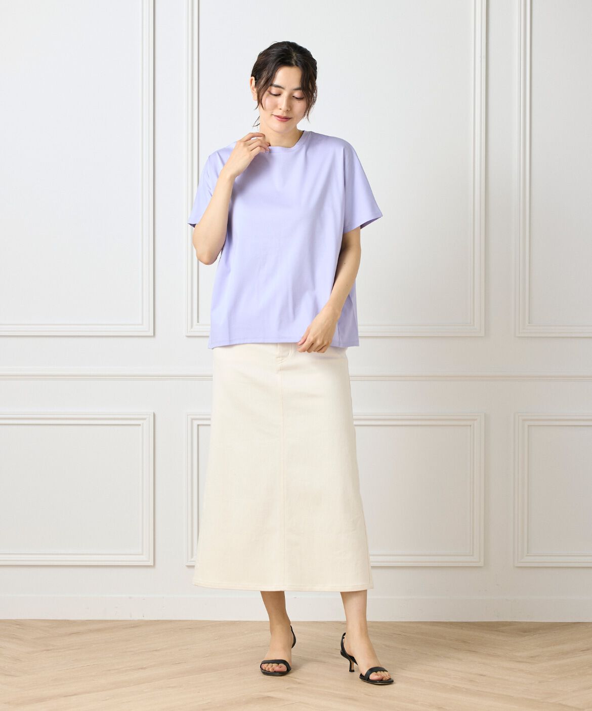 I.T.'S international「ドルマンスリーブクルーネックTシャツ」|Tシャツ・カットソー|