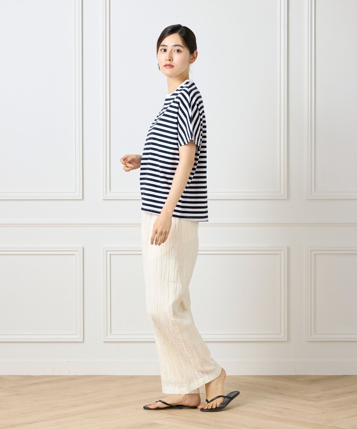 I.T.'S international「ドルマンスリーブクルーネックTシャツ」|Tシャツ・カットソー|