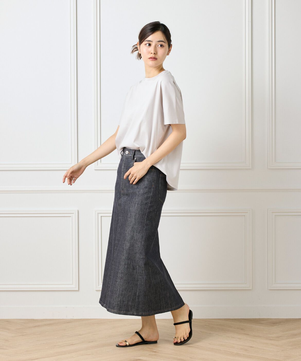 I.T.'S international「ドルマンスリーブクルーネックTシャツ」|Tシャツ・カットソー|