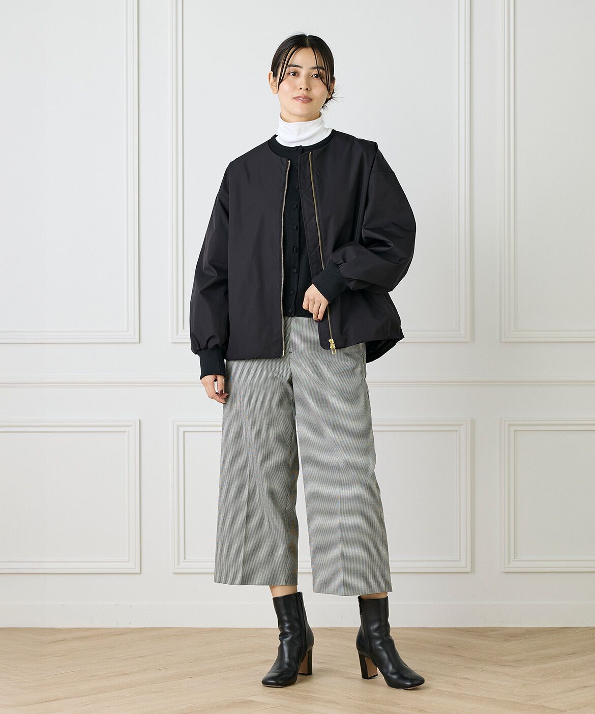 DAY by DAY it&rsquo;s international「ワイドクロップトパンツ《TRサキソニー裏起毛》」|その他|