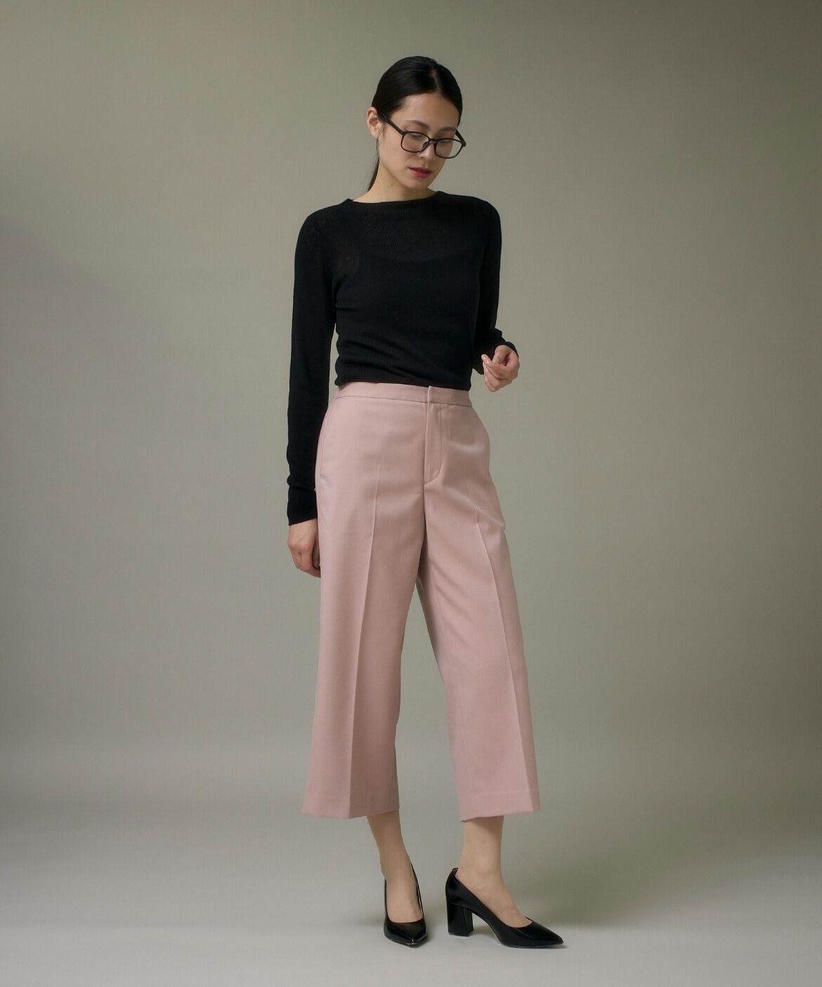 DAY by DAY it&rsquo;s international「ワイドクロップトパンツ《TRサキソニー裏起毛》」|その他|