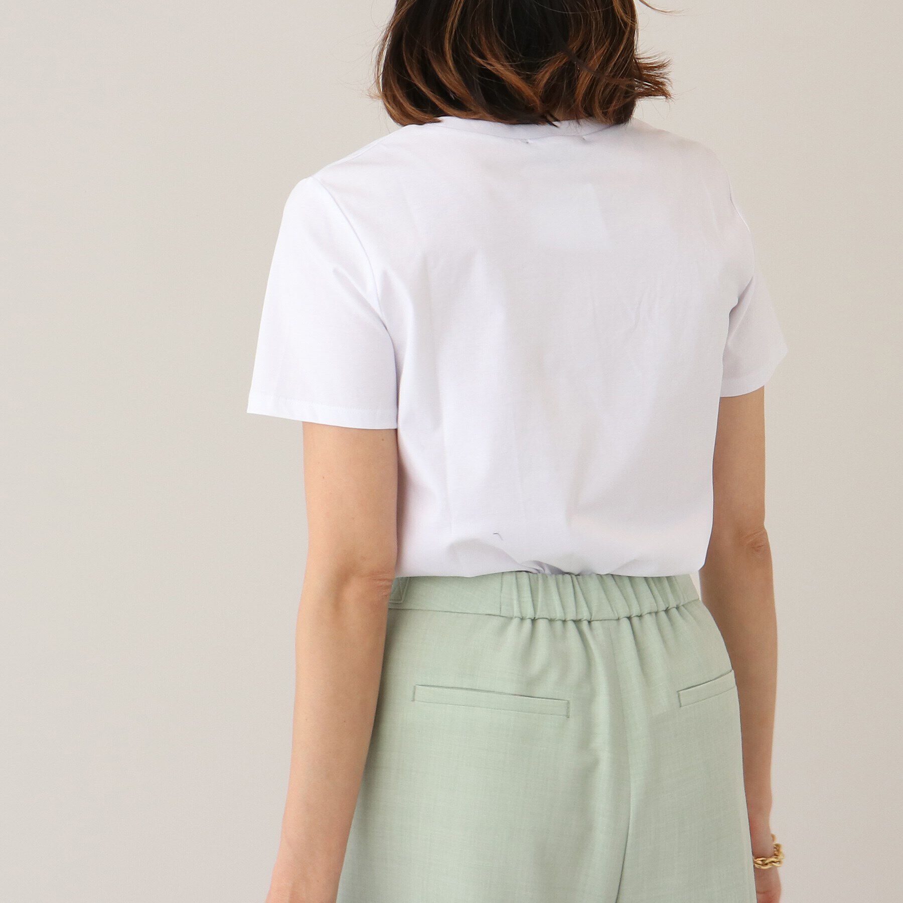 UNTITLED「【接触冷感】アイスクリアコットンTシャツ」|Tシャツ・カットソー|