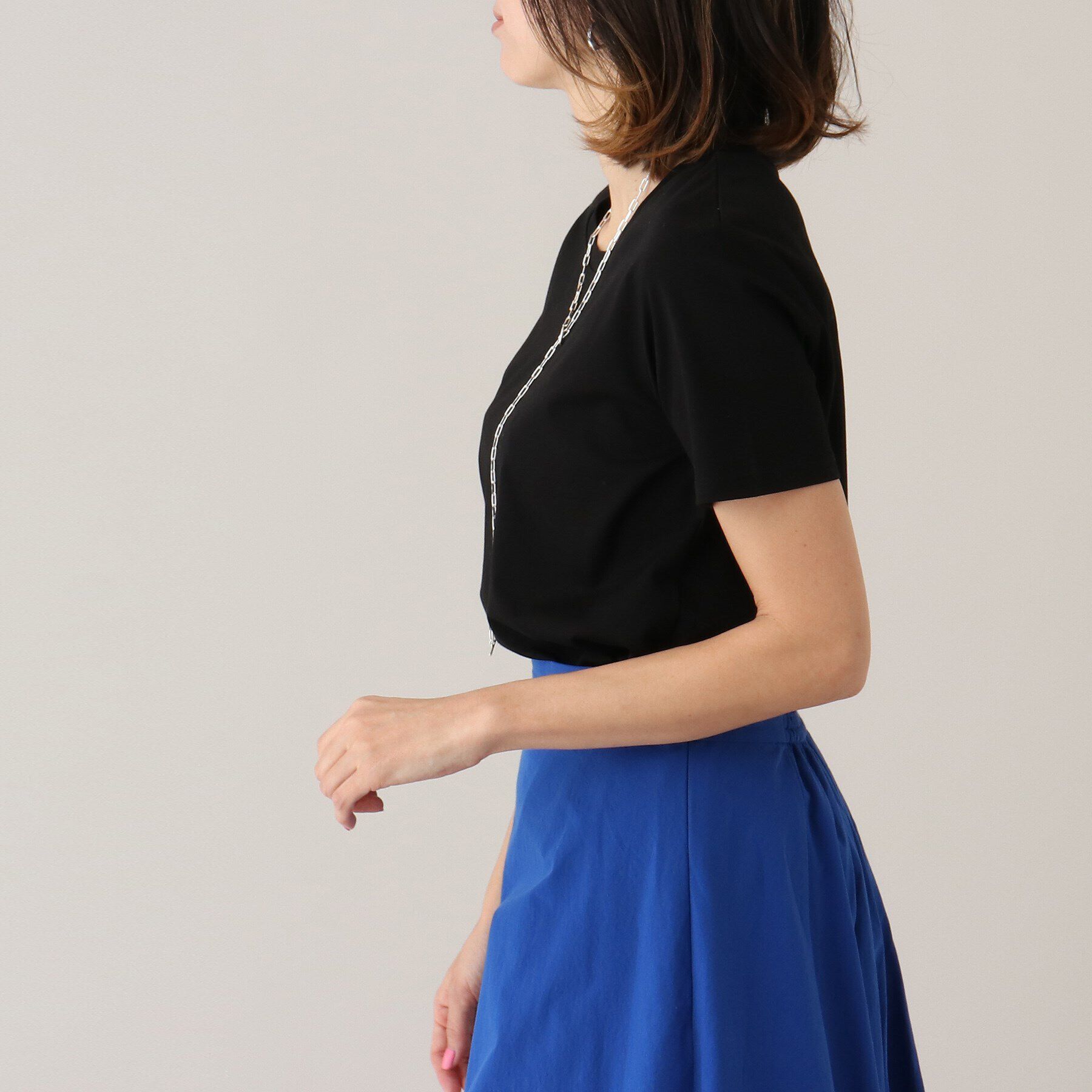 UNTITLED「【接触冷感】アイスクリアコットンTシャツ」|Tシャツ・カットソー|