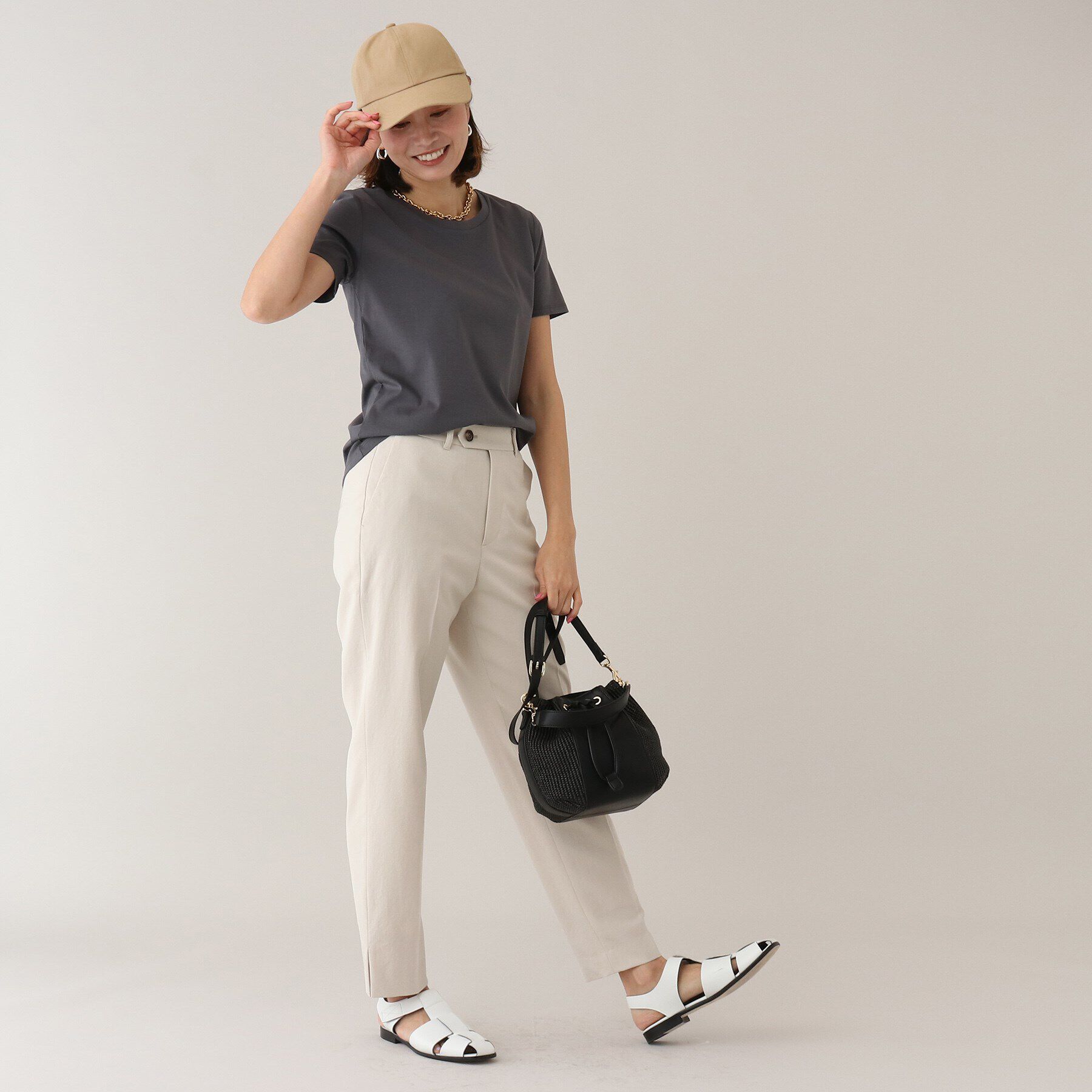 UNTITLED「【接触冷感】アイスクリアコットンTシャツ」|Tシャツ・カットソー|