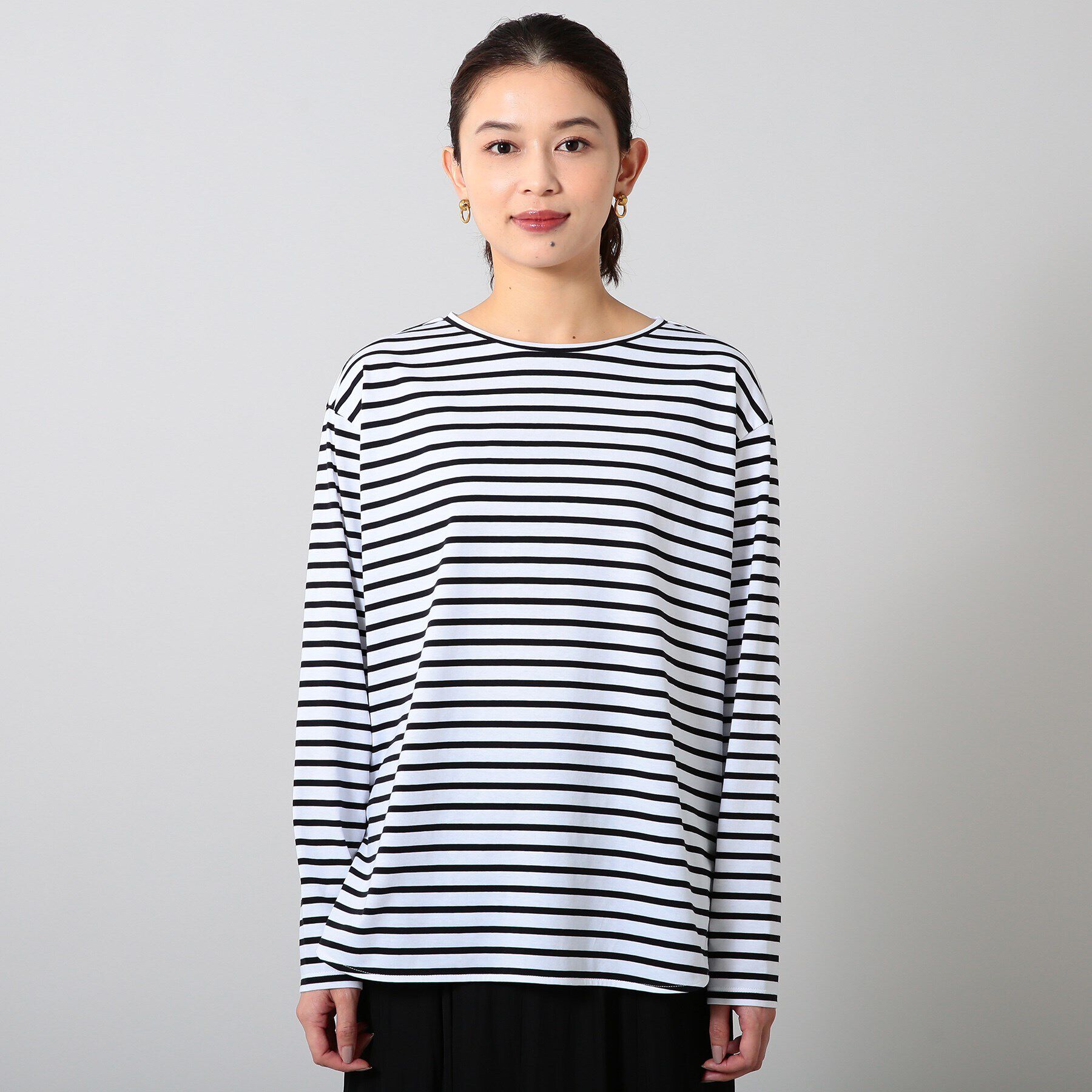 UNTITLED「サイロプレミアム天竺 長袖Tシャツ」|Tシャツ・カットソー|