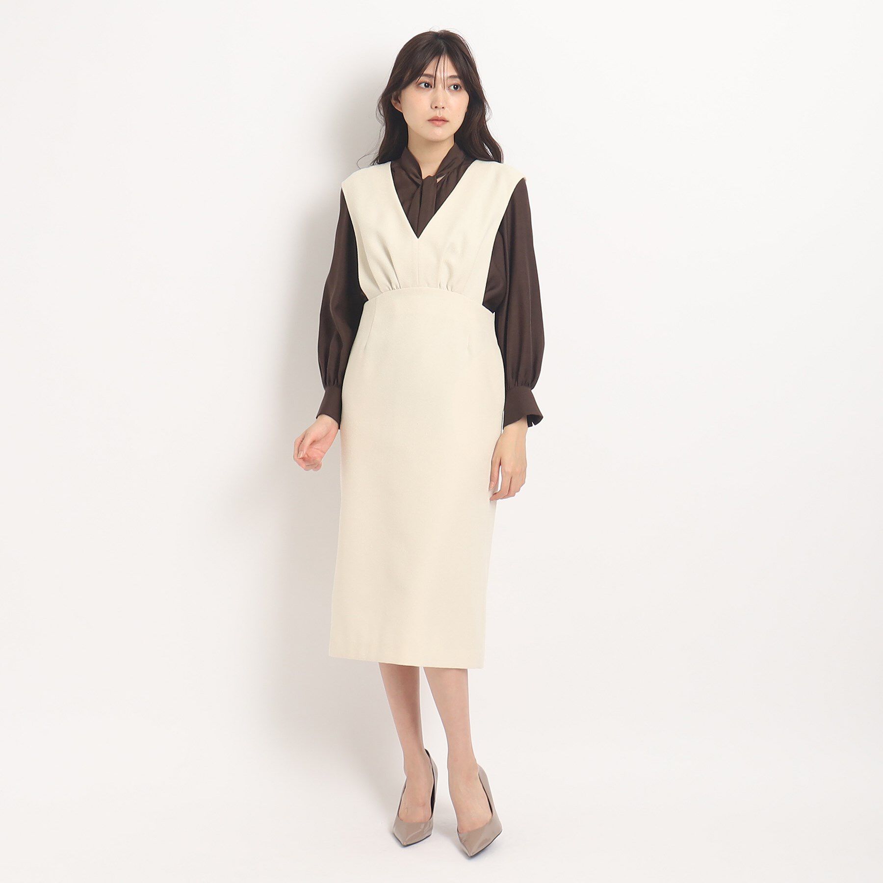 COUP DE CHANCE「【洗える】大人フェミニンワンピース」|ワンピース|